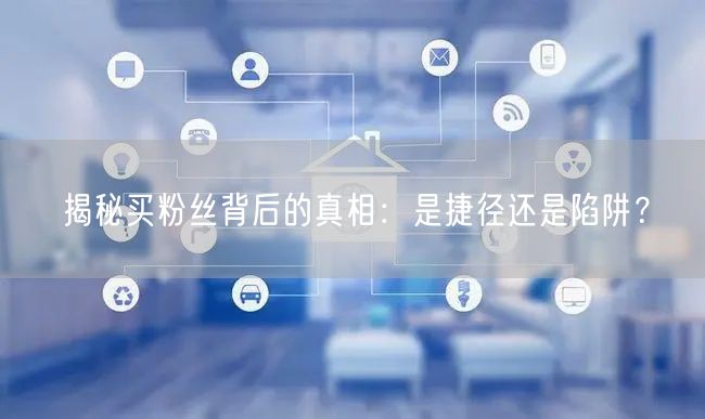 揭秘买粉丝背后的真相：是捷径还是陷阱？