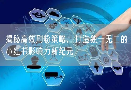 揭秘高效刷粉策略，打造独一无二的小红书影响力新纪元