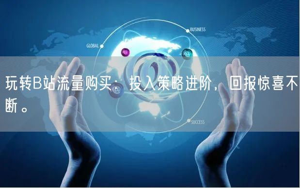 玩转B站流量购买：投入策略进阶，回报惊喜不断。